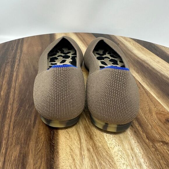 Rothy’s The Point II Brown and Leopard Ballet Flats Women’s Size 5 Shoes - Picture 5 of 10